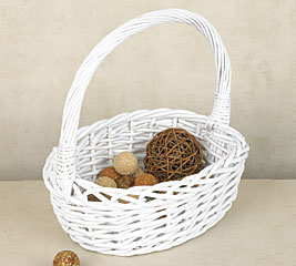 White Willow Basket